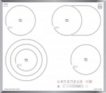 Электрическая варочная панель Kaiser KCT 6715 F W