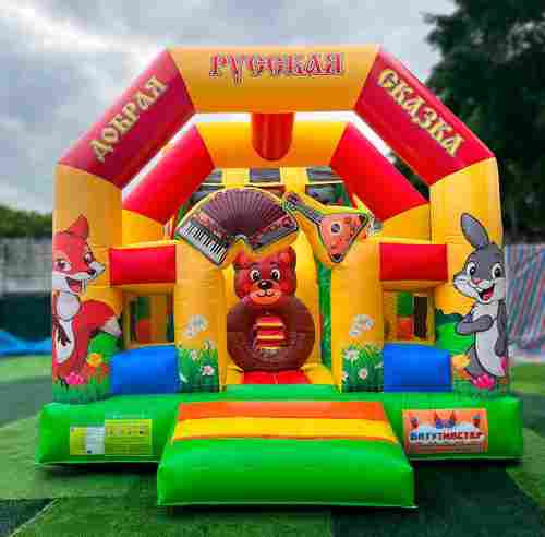 Коммерческий надувной батут «Добрая русская сказка 5», 8*4*5 м