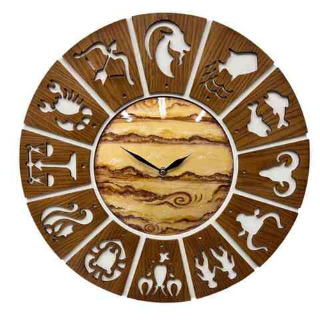 Настенные большие часы CL-50-1-Zodiac Castita