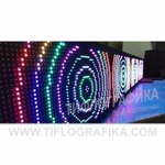 Светодиодное табло "Бегущая строка" полноцветного свечения 880х720x90 мм