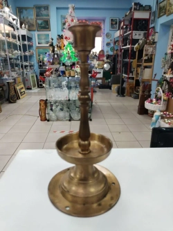 Античный Латунный Подсвечник