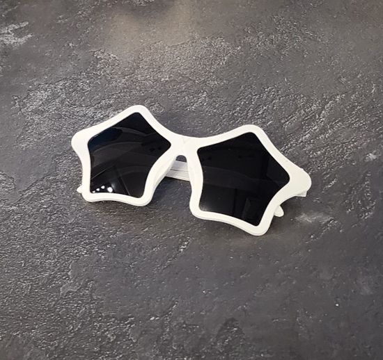 Очки Звезды белые