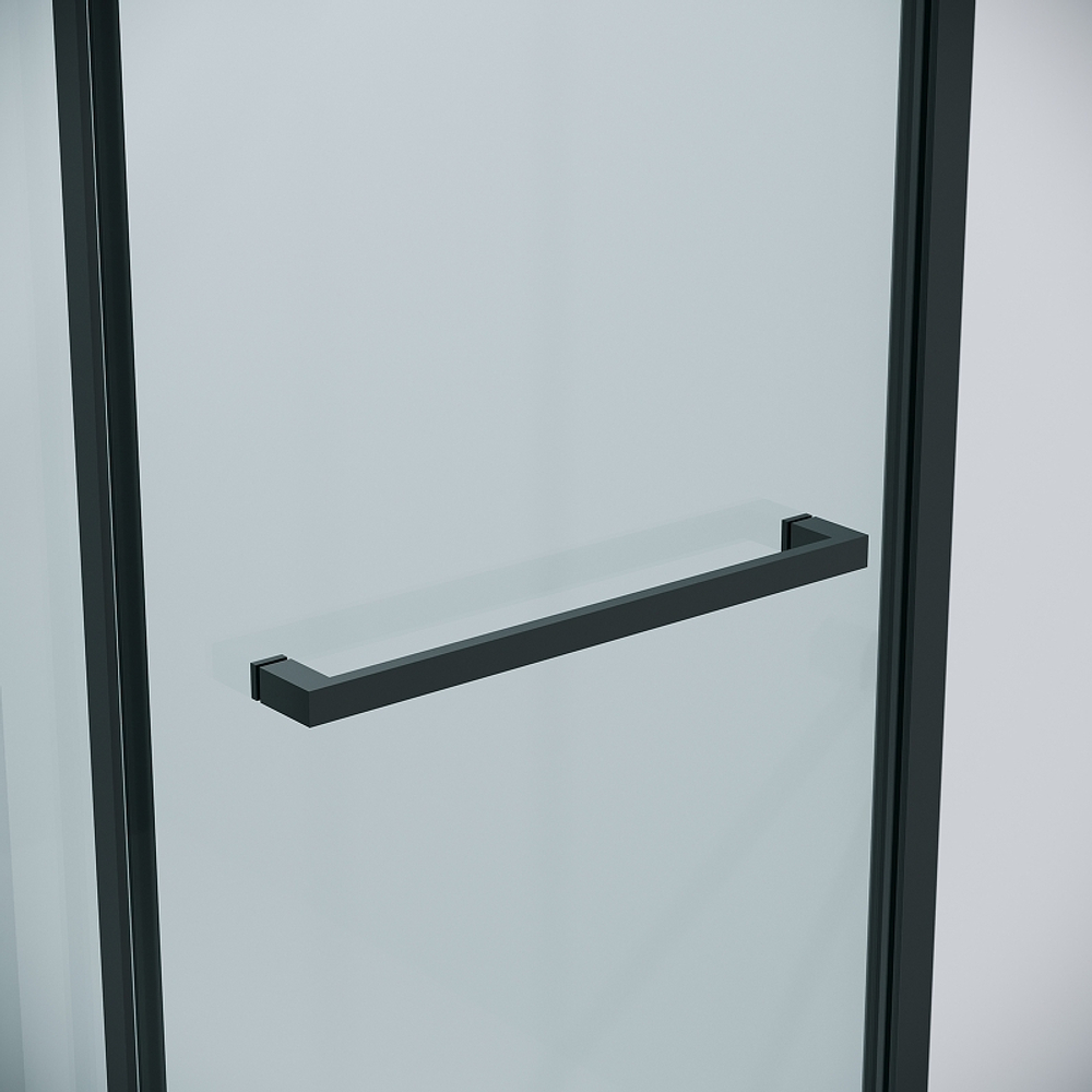 Душевой уголок Grossman Style 100х70 120.K33.05.1070.21.00 профиль Черный матовый стекло прозрачное