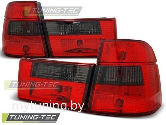 Задние фонари Bmw 5 E34 red smoke