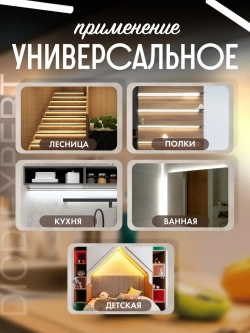 Подсветка для кухни светильник светодиодный