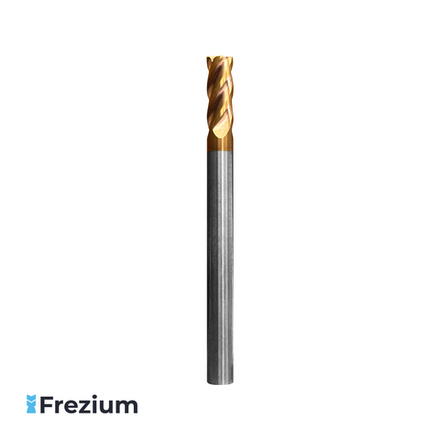 Концевая твердосплавная фреза по металлу (4x4x11x50 Z4)