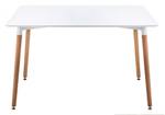 Стол деревянный Woodville Table 110 white, wood