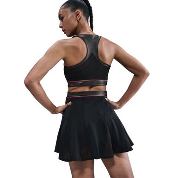 Теннисное платье Nike Court Slam Dri-Fit - black/black/hot punch