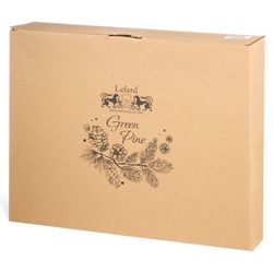 БЛЮДО СЕРВИРОВОЧНОЕ "GREEN PINE" 30,5*24*5 СМ