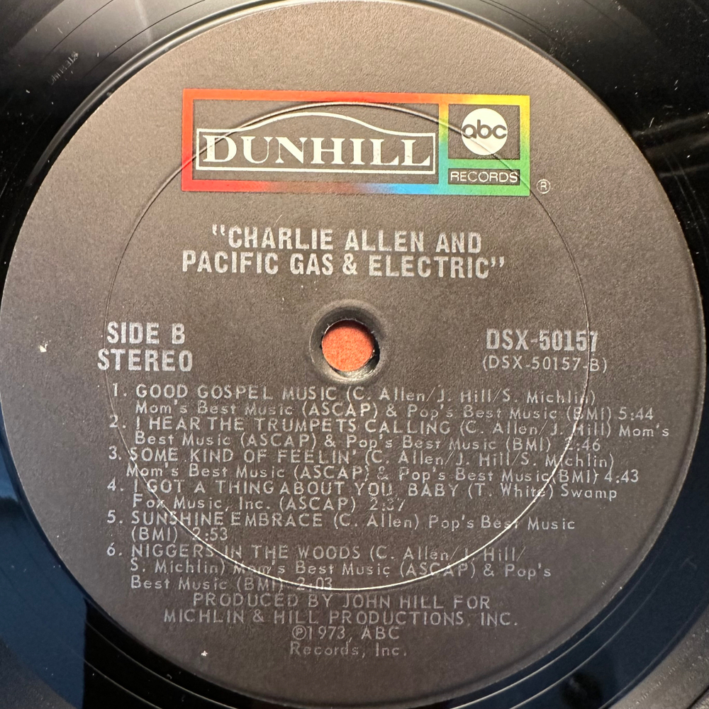 Pacific Gas & Electric Starring Charlie Allen (США 1973г.)