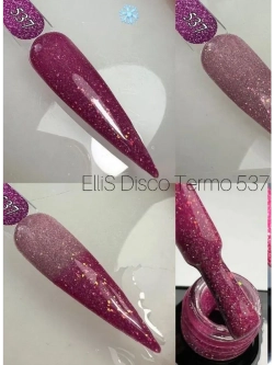 ElliS гель-лак Disko Termo 537 10мл