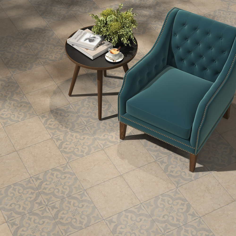 Плитка напольная Kerama Marazzi Эмполи 30.2x30.2 см 1.37 м² матовая цвет серо-бежевый