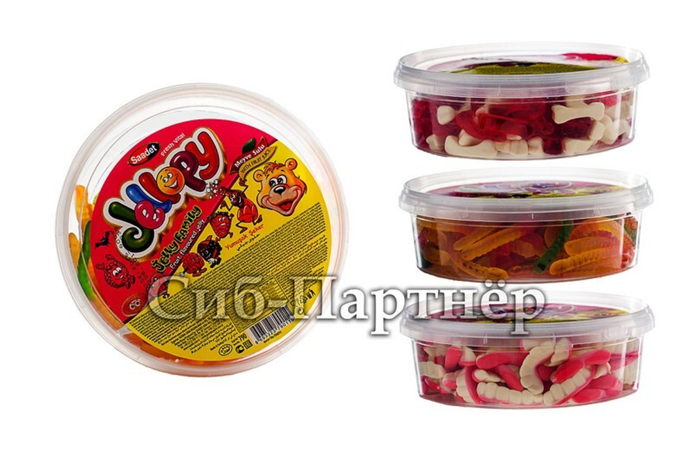 Марм. жев. "Jellopy" №93 (кости-4г) (600гр*1шт*12б)