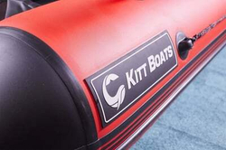 Лодка ПВХ KITT BOATS 410 НДНД с фальшбортом