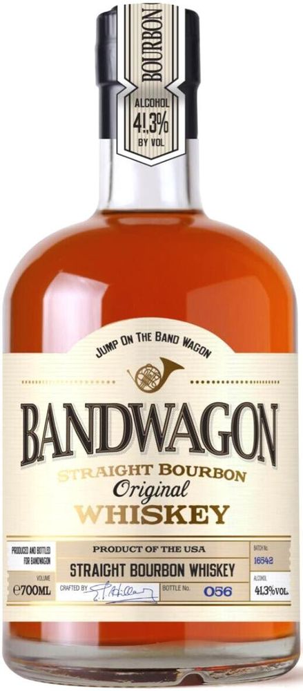 Виски Bandwagon Bourbon Whiskey, 0.7 л.