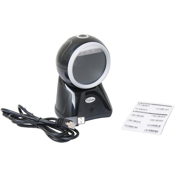Сканер штрих-кода Poscenter OT 2D, настольный, USB, черный, с кабелем 1, 5 м