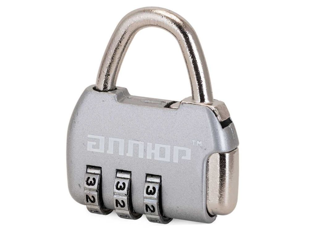 Замок навесной ВС1К-35/4 CP серебро кодовый d=4мм Аллюр