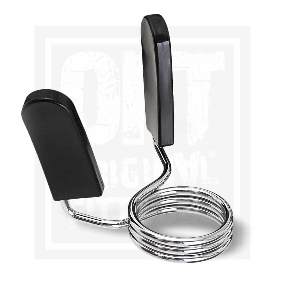 Замок пружинный с изогнутыми обрезиненными лапками 51 мм