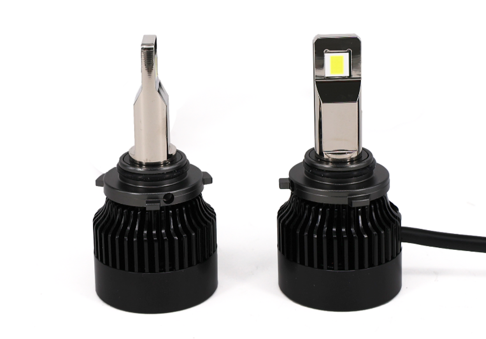 Светодиодные лампы HB4 (9006) Sariti K7 с обманкой, с вентилятором, 5300K, 12V, 56W (комплект, 2шт)