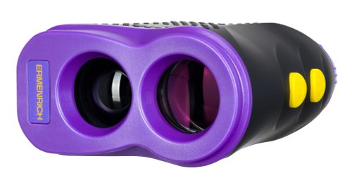 Лазерный строительный дальномер Ermenrich LR1500, фиолетовый