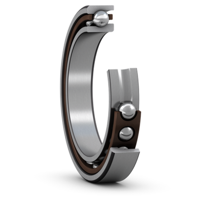 Super-precision, high-speed E design, universally matchable single row angular contact ball bearing 71901 CEGB/P4A