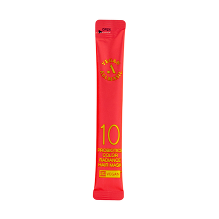 ALLMASIL - МАСКА ДЛЯ ОКРАШЕННЫХ ВОЛОС 10 PROBIOTICS COLOR RADIANCE HAIR MASK STICK POUCH, 12 МЛ * 1 ШТ