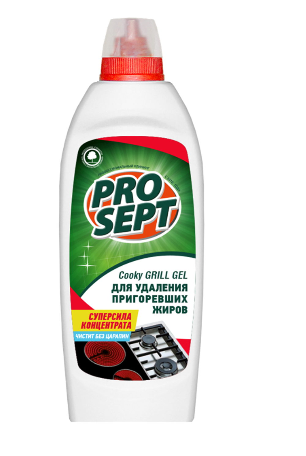 Средство для чистки духовки Prosept Cooky Grill Gel, концентрат, 500 мл