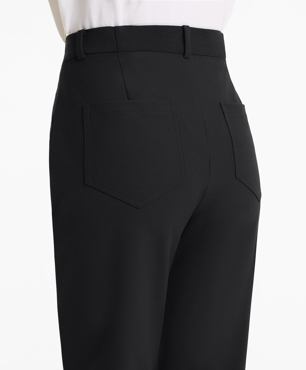 OYSHO Брюки из твила, черный