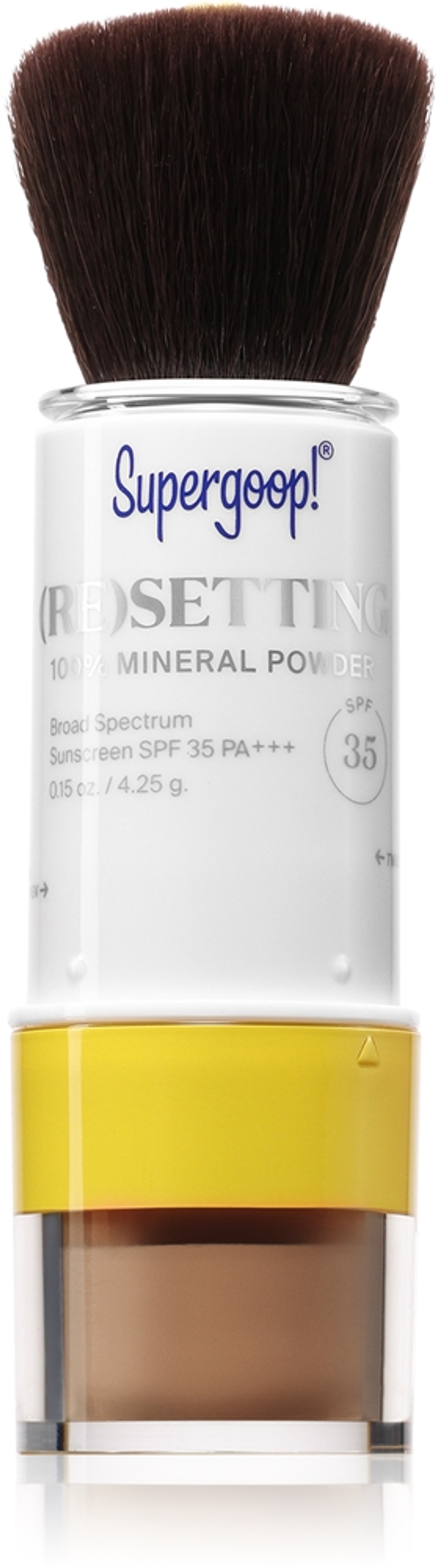 Supergoop! (Re)setting - Минеральная пудра SPF 35 Deep, 4 g