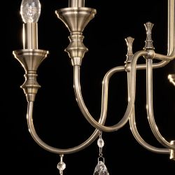 Citilux Рига CL437153 Люстра подвесная Бронза