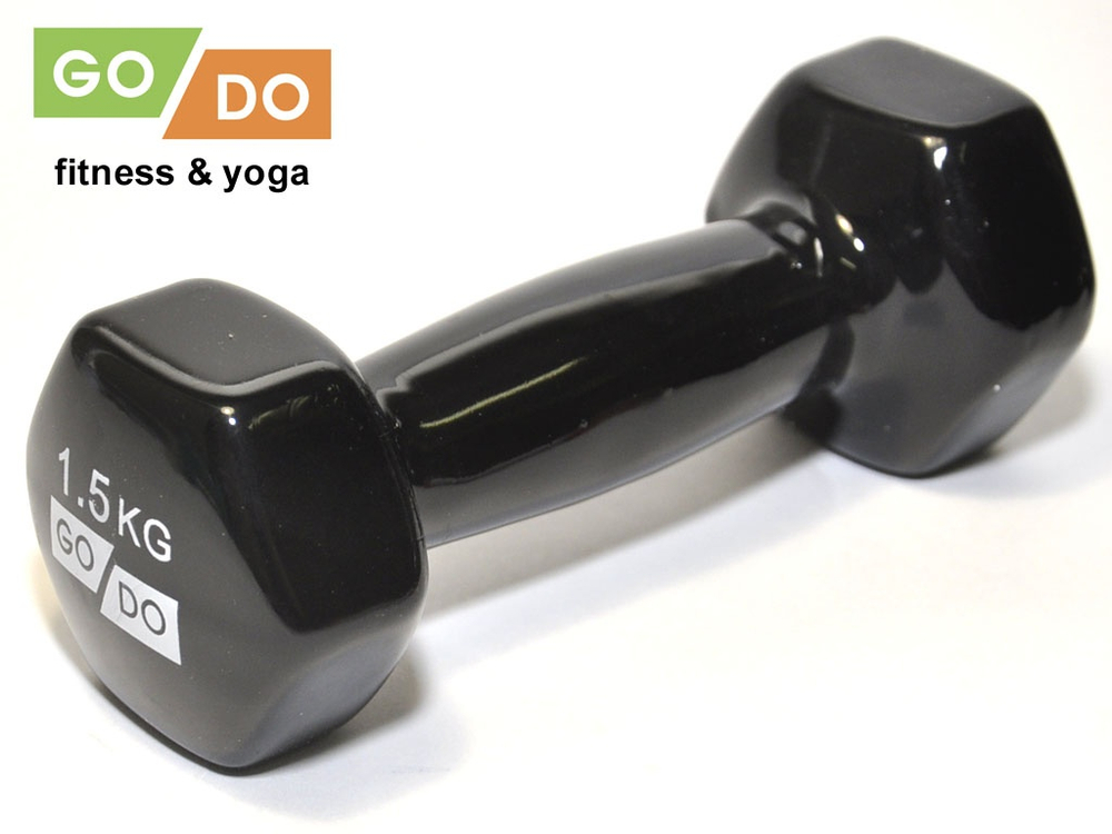 Гантель в виниловой оболочке GO DO