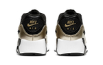 Middle-aged children's Nike Air Max 90 shock absorption, non-slip and wear-resistant children's casual shoes black gold