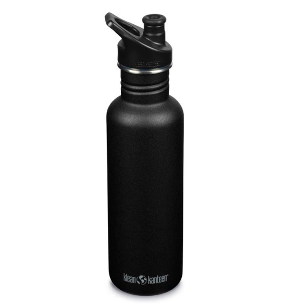 Бутылка Klean Kanteen Classic Sport, Black, 800 мл NEW