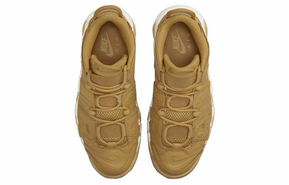 Кроссовки Nike Air More Uptempo Wheat Gum Air (Женская размерная сетка)