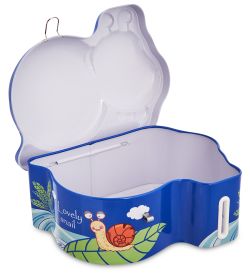 BX- 68/2 Металлическая копилка «Улитка»