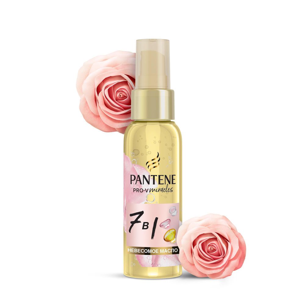 Pantene Масло для волос Pro-V Rose Miracles 7 в 1, 100 мл