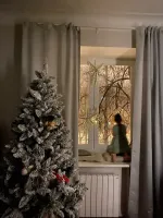 Ель заснеженная «Славянская» (пвх) 180 см / 1,8 м