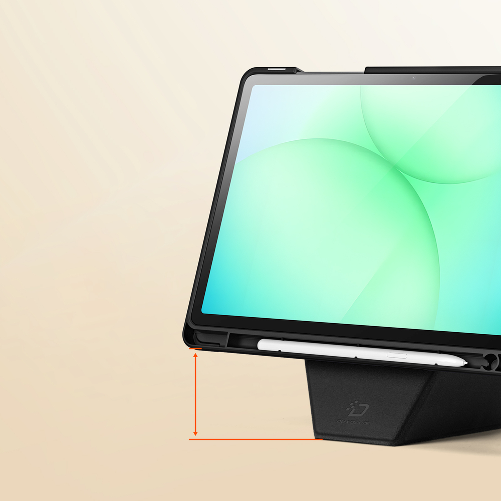 Складной чехол книжка от Dux Ducis для планшета Samsung Galaxy Tab A9 Plus и Tab 11 Plus, серия Vers Series Case, с магнитным держателем Pencil