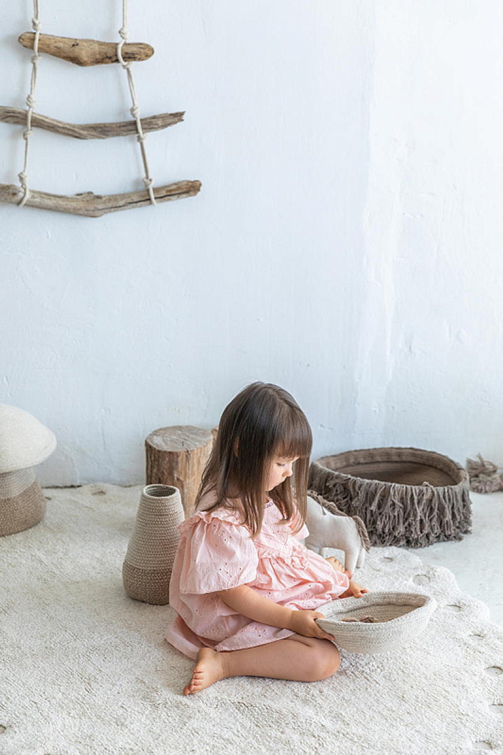 Ковер Lorena Canals Сосновая шишка бежевый 130х180 см