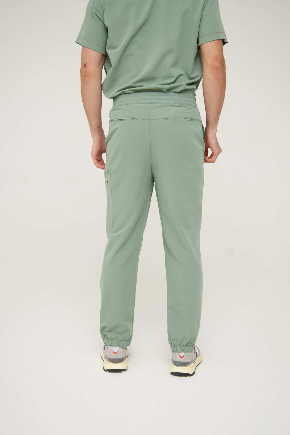 Джоггеры медицинские унисекс Кайтеки, шалфей