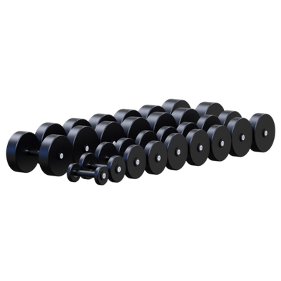 Гантельный ряд 2,5-40кг, 16 пар (шаг 2,5кг)