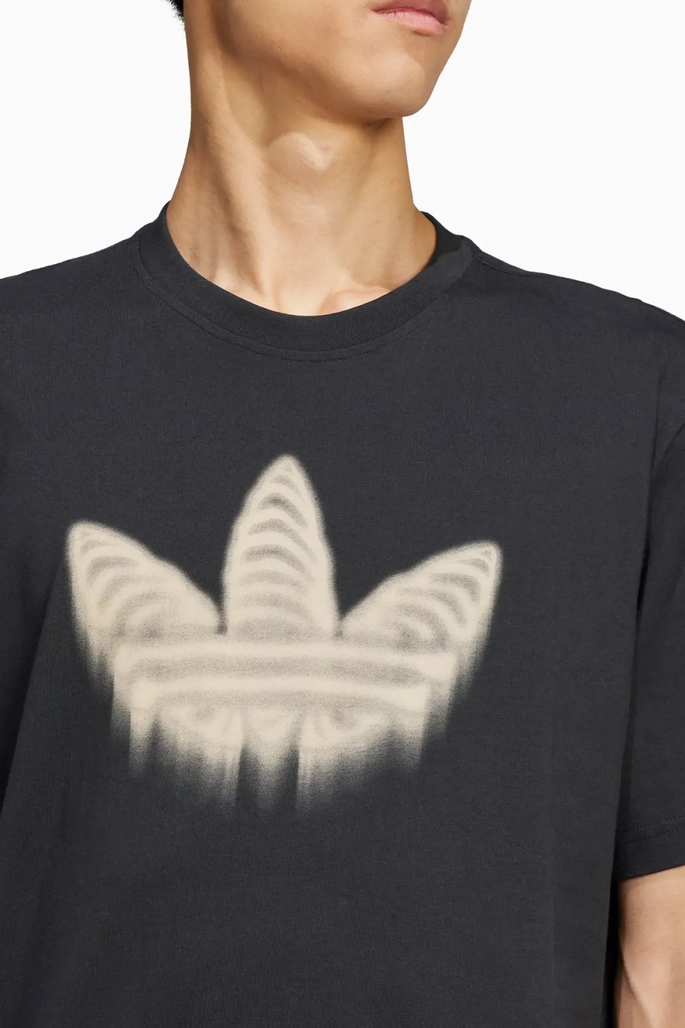 Футболка adidas Skeleton Trefoil Tee - черный