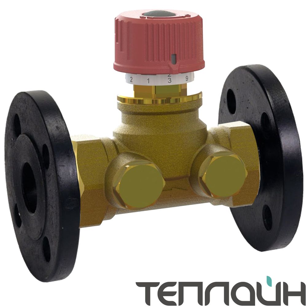 Балансировочный клапан статический БРОЕН DRV L DN 32 PN 16 фланец/фланец