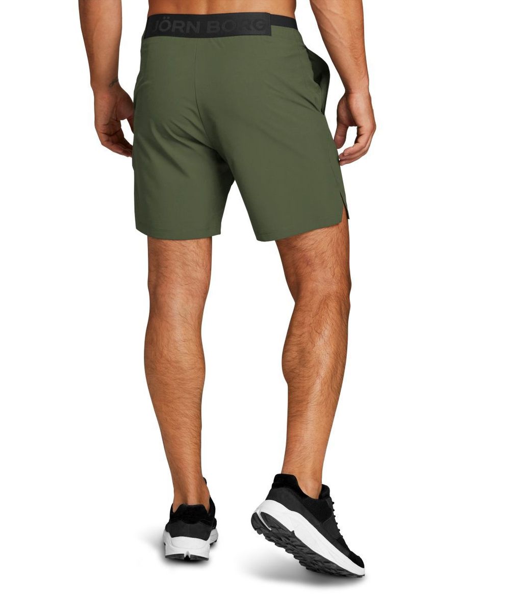Теннисные шорты Bj_rn Borg Stockholm 4-Way Stretch Shorts M - deep forest green