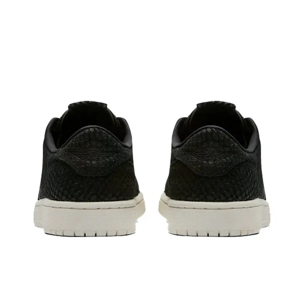 Женские кроссовки Air Jordan 1 Retro Low 'Black Python' AJ6004-010
