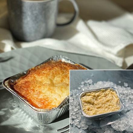 MINI Сырный пирог с креветками, 200г (морож.)