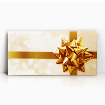 Конверт для денег "Золотой бант"