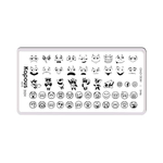 2 Kapous Professional Nails Пластина для стемпинга, Smile  ,