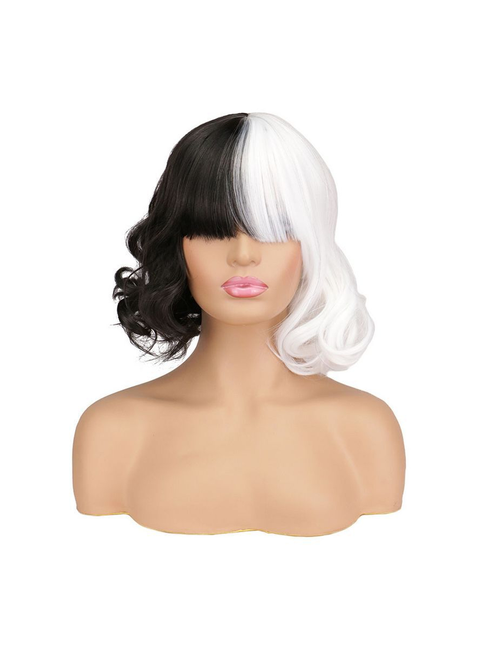 Парик Круэллы де Вилль на Хэллоуин