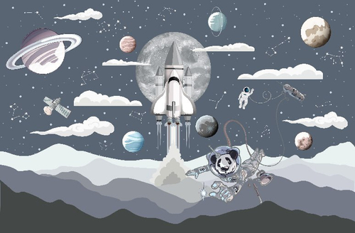 Детские №296 Фотообои и Фрески